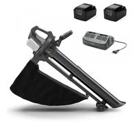 Alpina AV 20 Li Kit - Soplador - aspirador de batería - 2x 20V/4Ah