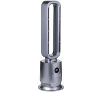 Alpina Calefacción y ventilador sin aspas 2000 W - Radiador eléctrico con mando a distancia - Ventilador de pie oscilante con temporizador - Ventilador de temperatura ajustable - Calefacción y aire