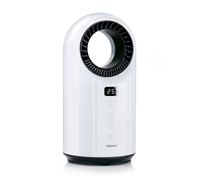 Alpina Calefactor eléctrico y ventilador 1500 W – Radiador cerámico oscilante, frío/calor, mando