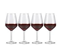 alpina Copas de Vino Tinto - Copas Vino 4 Piezas - Copa Vino 50cl - Regalo Cumpleaños - Regalos Originales Para Mujer y Parejas - Transparante - Vidrio