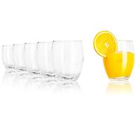 alpina Juego de 6 vasos de agua, 350 ml, aptos para lavavajillas