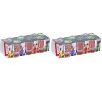 alpina Juego de 6 Vasos de Chupito - Vasitos Aperitivo de 45 ml - Vasos Cristal para Lavavajillas - Perfectos para Chupitos y Juegos de Bebida - Transparentes (Paquete de 2)