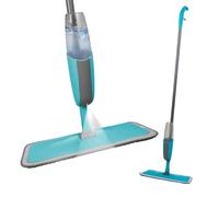 Alpina Sistema de fregona de pulverización con Spray - Limpiaparabrisas y limpiaparabrisas para Varios Pisos - Limpiador de Suelos con depósito Recargable - Juego de fregona con Cabezal Giratorio de