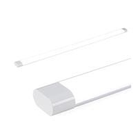 Alpinaluz Luminaria Lineal LED 150cm, Regleta 45W, 5400lm, Blanco Frío 6000K, Pantalla Alta ifusor Mate, Carcasa Blanca, Iluminación para Oficina y Hogar