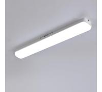 Alpinaluz Pantalla LED Estanca 60 cm 30W - Luminaria Lineal LED 6500K Blanco Frío 3600 lm - IP65 Impermeable - Enlazable - Montaje en Techo o Pared para Interior o Exterior Cubierto