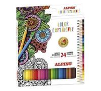 Alpino al000247 lápiz de color negro, azul, bronce, marrón, verde, g