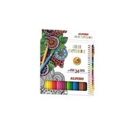 Alpino - AL000247 lápiz de color Negro, Azul, Bronce, Marrón, Verde, Gris, Azul claro, Verde claro, Rosa claro, Naranja, Melocot AL000247