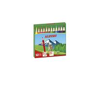 LAPICES DE COLORES ALPINO 652 C DE 12 COLORES CORTOS