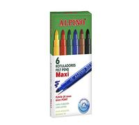 Alpino AR000005 - Estuche 6 rotuladores