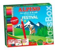Alpino c0131992 lápiz de color beige, negro, azul, marrón, verde, az