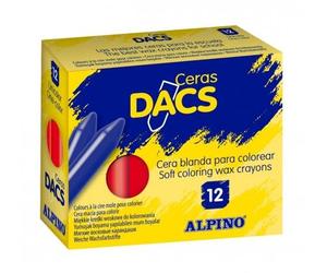 Alpino da060027 - estuche 12 ceras