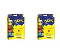 Alpino DACS DA050295 - Estuche con 24 ceras (Paquete de 2)