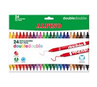 Alpino double double rotuladores de colores 24 unidades