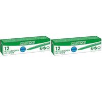 Alpino - Estuche 12 Rotuladores Stand. Azul Claro | Lavables para Niños | Brillantes | Ideal para la Escuela | Punta de Fibra Super Resistente y Tinta Segura a Base de Agua