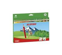 Alpino - Lápices de colores - AL010659 - 30 unidades, colores surtidos para niños