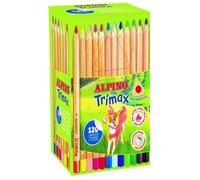 ALPINO Lápices de Colores Trimax Classbox Economy Pack de 120 unidades