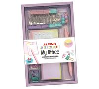 Alpino office set color experience - edición colores pastel - kit de