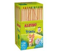 Alpino trimax economy pack lápices de colores 120 unidades - lápices