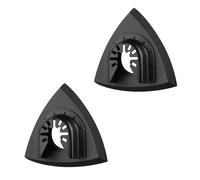 Alppihym 2 unidades de lijadora Delta Multitool de 80 mm - Accesorios óptimos para Fein Multimaster, Bosch, Parkside, Ryobi, Worx, Workzone y más - Multiherramienta de papel de lija