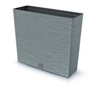 Alta caja macetera con inserto para maceta 44L para jardín interior y exterior
