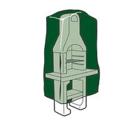 Altadex Funda de protección para barbacoas, 128 x 80 x 253 cm, Verde