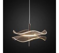 Altavola Design Mariposa lámpara colgante 1x6 W transparente-oro rosa LA102/P_3000K