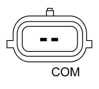 Alternador con polea múltiple 0 986 046 440 BOSCH para RENAULT WIND TWINGO II