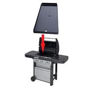 ALTIGASI Repuesto original - Placa de acero esmaltado para barbacoa Campingaz 3 Series Woody L - Medida 22,5 x 45 cm