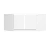 Altillo para armario akord s100 blanco 100 cm 2 puertas 3 estantes 100x50x55 cm