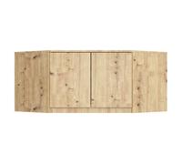 Altillo para armario akord s100 roble artisan 100 cm 2 puertas 3 estantes 100x50x55 cm