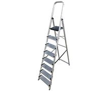 ALTIPESA - Escalera Doméstica de Aluminio, Peldaño 12 cm. (8 peldaños)