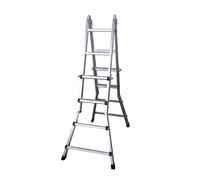Altipesa. Escalera Multifunción telescopica 4+4 peldaños