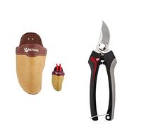 Altuna 97001 - Fundas De Cuero Para Tijeras Ref. + Bellota 3628 INOX - CE MB - TIJERA RECOLECTORA