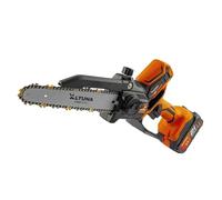 ALTUNA Motosierra Batería 180 mm para Poda con Cadena de Titanio - AF180 | 1000W de potencia, motor brushless, incluye 2 baterías 21V 4Ah, cadena de repuesto, maletín y accesorios de mantenimiento