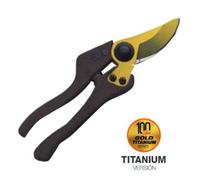 Altuna tijera carbono 1 mano 21 cm mango fibra hoja titanio 710