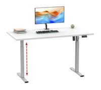 Altura De Escritorio Ajustable Lona 140x50