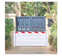 Aluminio Barrera Contra Inundaciones L 358cm H 80cm Modulares Barrera Anti Inundaciones para Garaje Sótano Puerta Deflector de Protección Contra Inundaciones Reutilizable