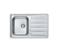 Alveus Zoom Maxim - Fregadero, 79x50 cm, acero inoxidable 1108173