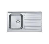 Alveus Zoom Maxim - Fregadero, 86x50 cm, acero inoxidable 1108176