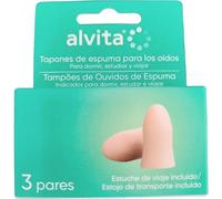 Alvita Tapones Oído Espuma 6 uds