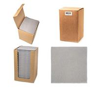 Alvotex Airlaid Servilletas de cóctel 20 x 20 cm 100/1 - Gris (040)