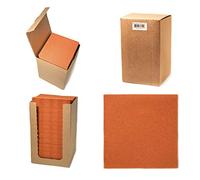 Alvotex Airlaid Terracotta 100/1 - Servilletas de cóctel (20 x 20 cm)
