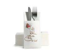 Alvotex Airlaid VZ 0800 - Servilletas de cubiertos (39 x 40 cm, 50/1)