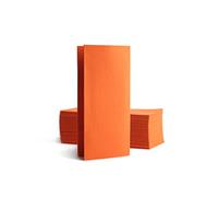 Alvotex Chic Airlaid - 50 servilletas Desechables (39 x 40 cm, plegadas a 1/8), Color Naranja