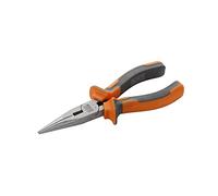 Alyco 170530 Alicates Bocas semirredondas HR DIN 5745 CR-V 160 mm con Mango Bimaterial