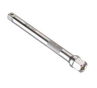 Alyco 192162 - Prolongador 1/4" Cr-V cromado mate con hexagono exterior 100 mm