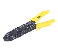 Alyco – Crimpadora de terminales eléctricos profesionales 1,5–6 mm², pelacables 0,5–6 mm