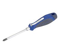 Alyco - Destornillador de Varilla Hexagonal, de Acero S2, con Punta Negra Imantada, Boca Philips PH1 x 100 mm - 119031