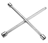 ALYCO -Llave en Cruz 1/2" CR-V Satinado Mate + 17-19-22 mm 375 mm - 191498