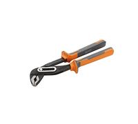Alyco Orange - Alicates de Pico de Loro Extensibles de 250 mm para Bomba de Agua, Fontanería y Mecánica, Tenazas en Acero Cr-V, 7 Posiciones de Ajuste y Mango Antideslizante